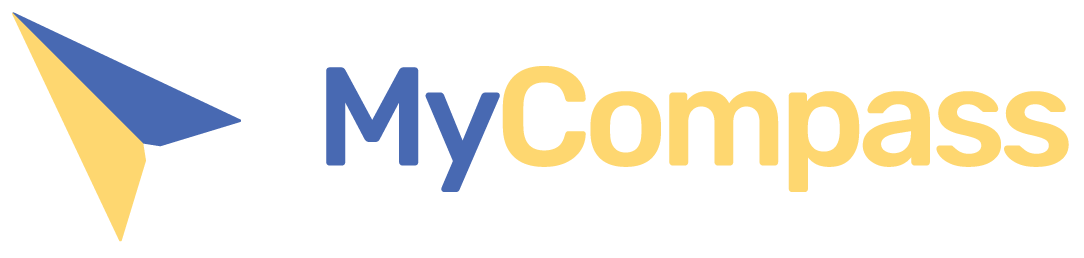 Le logo "My Compass Blue